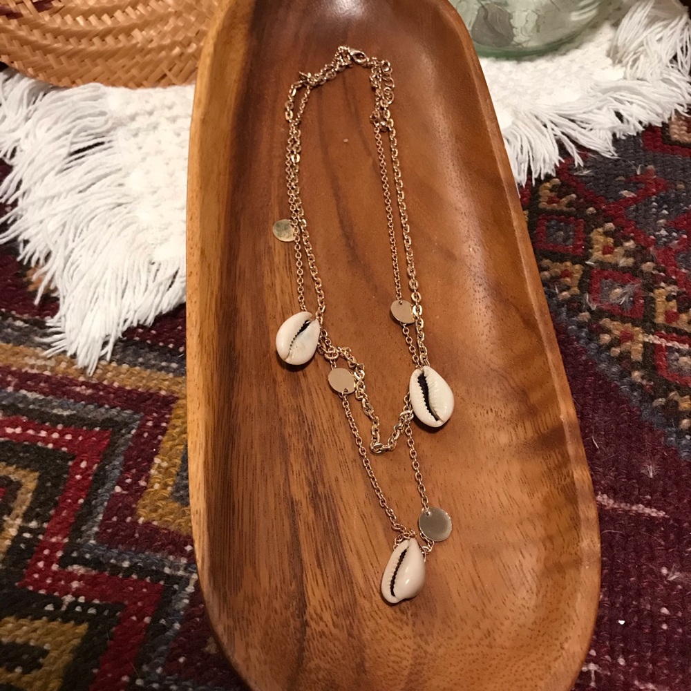 Puka shell necklace